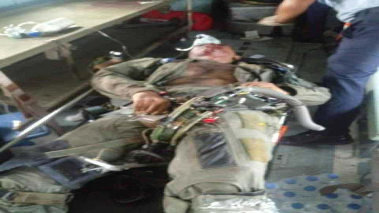 ফ্লাইট লেফটেন্যান্ট তোকির বিমানটিকে ঘনবসতি থেকে জন...