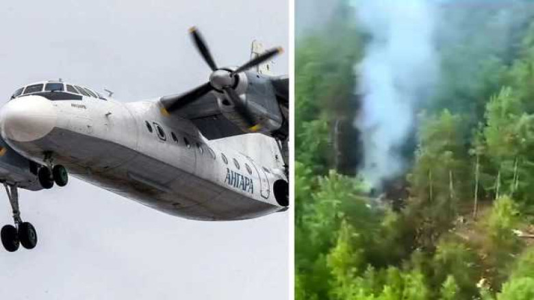 রাশিয়ায় বিমান বিধ্বস্ত, কাউকে জীবিত পাওয়া যায়নি...