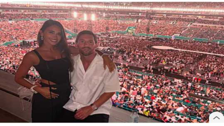 কোল্ডপ্লের কনসার্টে ‘কিস ক্যামে’ এবার মেসি–রোকুজ্জ...