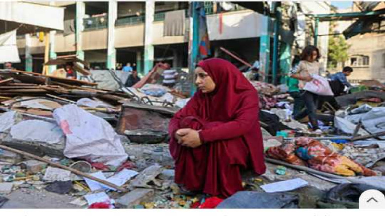 গাজায় ইসরায়েলের হামলায় পাঁচ শতাধিক স্কুল ধ্বংস...
